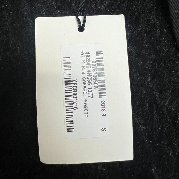 NWT Gucci Logo Band Baseball Cap - Black - Picture 4 of 4